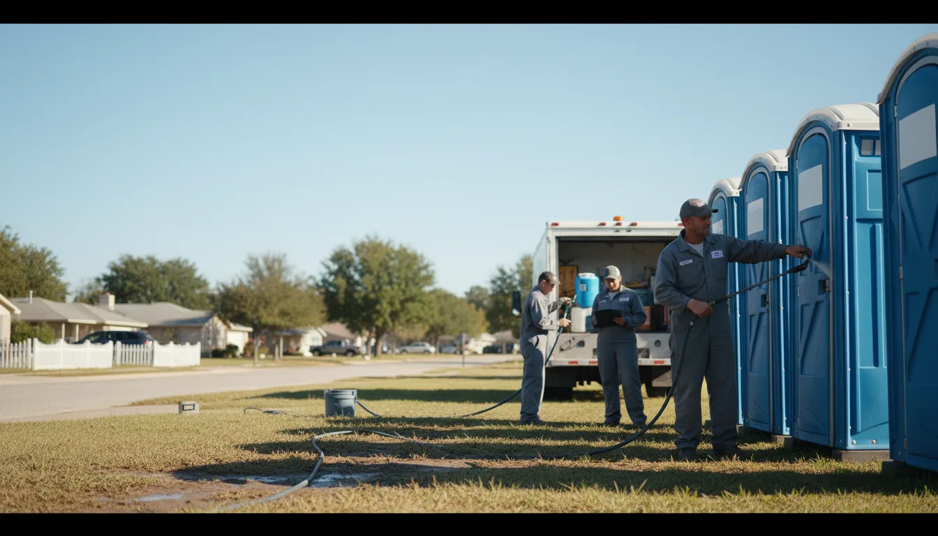 Long-Term Portable Toilet Rental in Anniston, AL near me